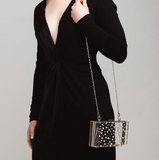 Nina Polka Dot Clutch