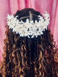 White Floral Hair Accessory