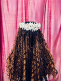 White Floral Hair Accessory