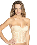 Annabel Lace Longline Bridal Bra