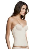 Paige Hidden Underwire Strapless Corset / Long line Bra / Bustier