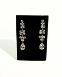 Geometric Sparkling Swarovski Earrings