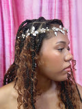 Delicate Flower and Leaf Hair Band