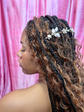 Delicate Flower and Leaf Hair Band