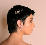 Crystal Bow Hairpin