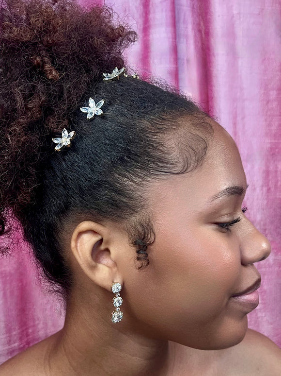 Floral Hair Clips