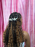 Floral Pearl & Crystal Hair Vine