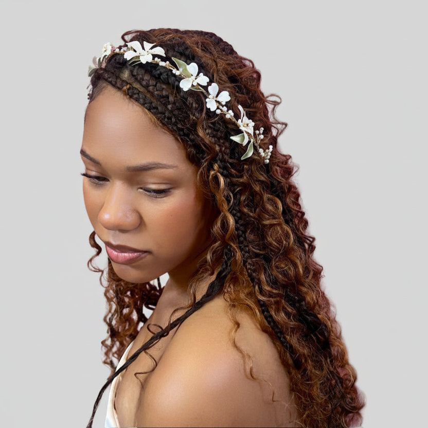 ? Snowflake + Crystal Stretch Headband c+i H012 Amazon.com: BARTOSI Snowflake Light Up Headband LED  main image 3