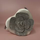 Mila Heart Gem Clutch