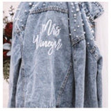 Classic Pearl Studded Jacket