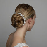 Rhinestone and Pearl Clip Set