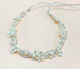 Floral Pearl Shining Hair Band