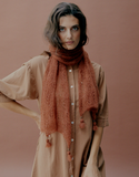 Leaflace Bead & Tassel Scarf