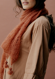 Leaflace Bead & Tassel Scarf