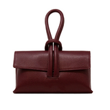 Genuine Italian Leather Wristlet Handbag