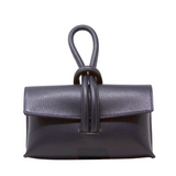 Genuine Italian Leather Wristlet Handbag