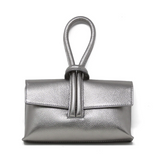 Genuine Italian Leather Wristlet Handbag