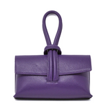 Genuine Italian Leather Wristlet Handbag