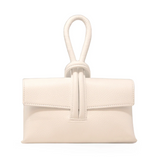 Genuine Italian Leather Wristlet Handbag