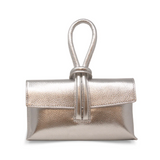 Genuine Italian Leather Wristlet Handbag