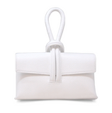 Genuine Italian Leather Wristlet Handbag