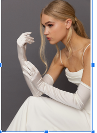 Bridal Satin Gloves