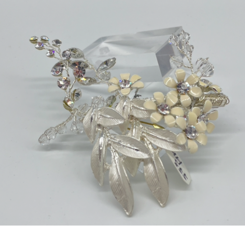 Metal Floral Hair Clip