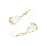Ava Crystal Drop Earrings