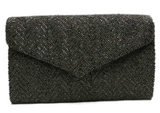 Herringbone Envelope Clutch