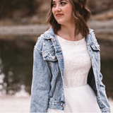 Classic Pearl Studded Jacket