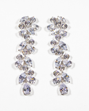 Cascading Rhinestone Earrings