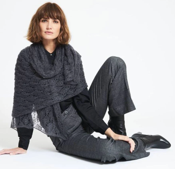Mohair Lace Shawl