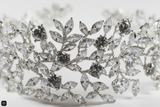 Crystal Leaf Tiara