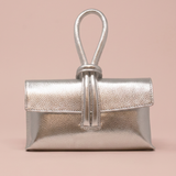 Genuine Italian Leather Wristlet Handbag
