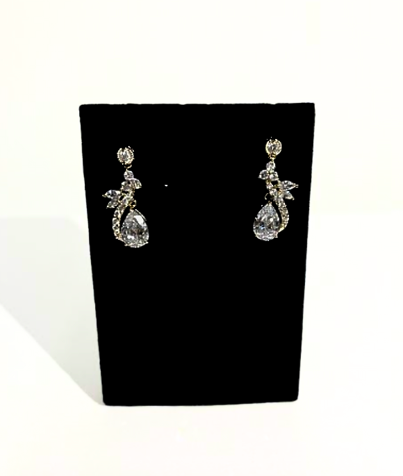 Teardrop Crystal Earrings