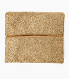 Beaded Fold Over Clutch
