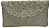 Beaded Small Half Flap Clutch