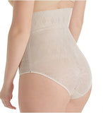 High waist blush nude tummy control lace panty spanx skims  shapewear