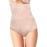 High waist blush nude tummy control lace panty spanx skims  shapewear