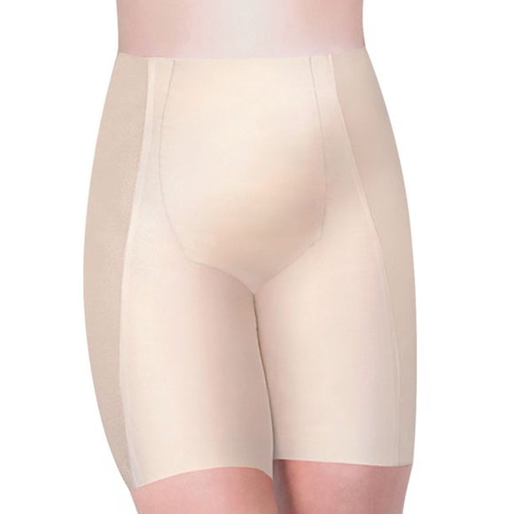 Natural waist blush nude tummy control slimming smoothing mid thigh lingerie short spanx skims shapewear