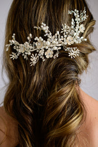 Floral Bridal Hair Accessory