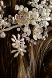 Ivory Blossoming Branch Head Piece