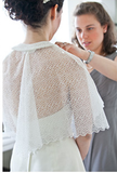 whimsical bridal cape